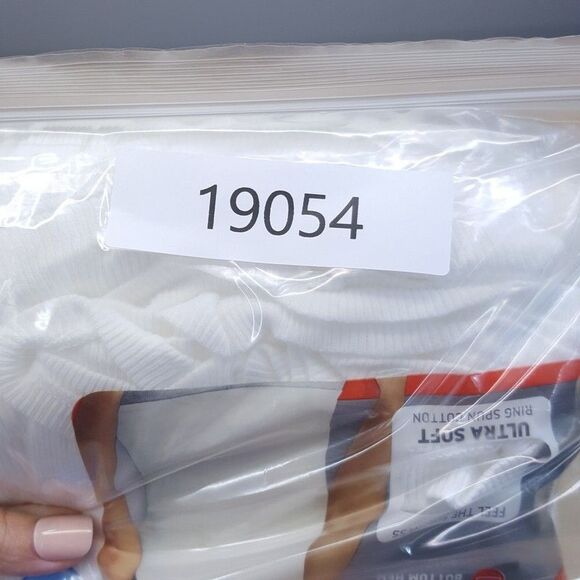 HANES Shirt Mens Small White 7-Pack Tank Top Pullover Ultimate Tagless Tanks - Picture 5 of 5